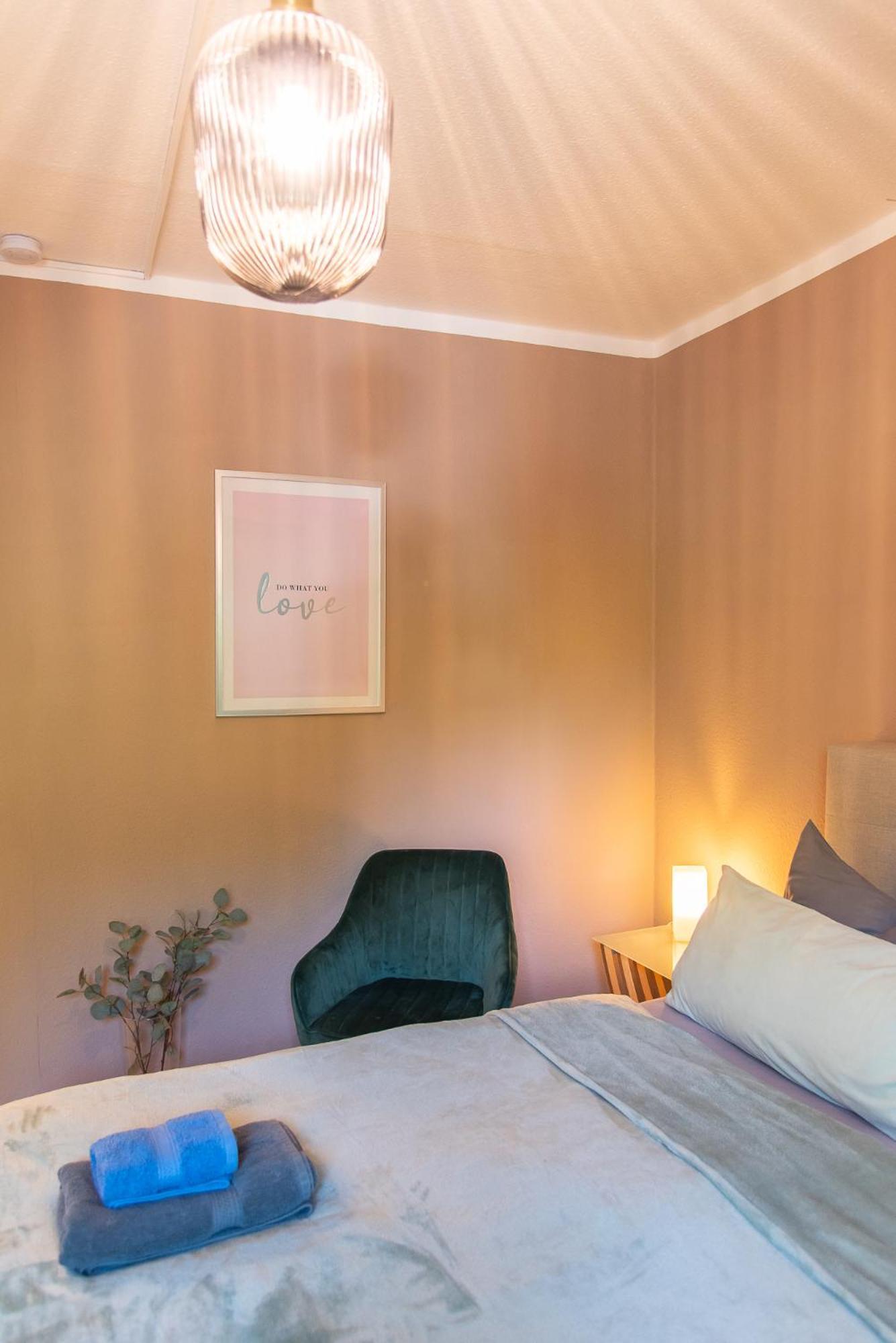 Smart & Cozy Apartment - Balkon, Netflix, Nespresso 开姆尼茨 外观 照片