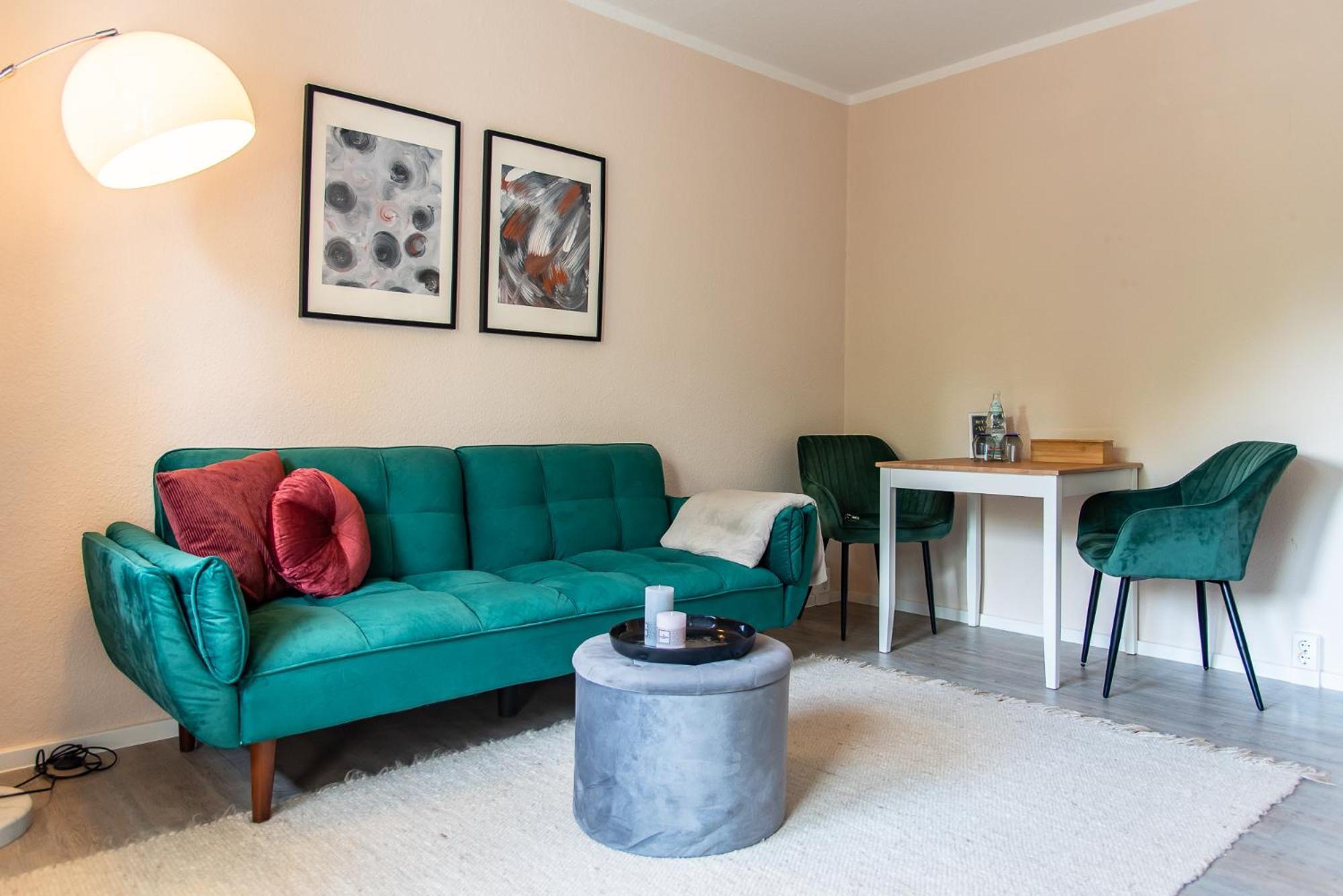 Smart & Cozy Apartment - Balkon, Netflix, Nespresso 开姆尼茨 外观 照片